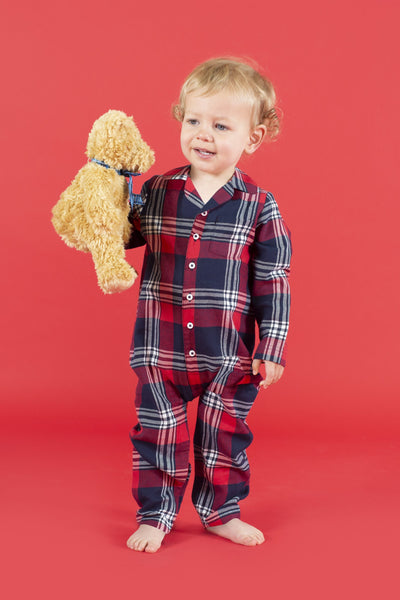 Children Cotton Flannel Tartan Pyjama Set – Mimi & Thomas