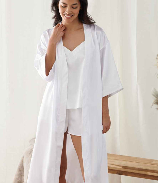 Personalised Satin Dressing Gown