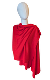 Personalised Orangey Red Pure Cashmere