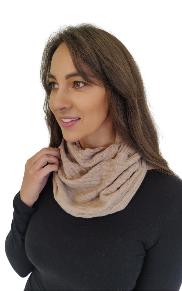 Women's Pure Cashmere Collar Scarf