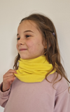 Personalised Yellow Pure Cashmere Kids Snood