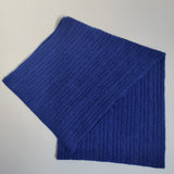 Personalised Navy Pure Cashmere Cable Knit Snood