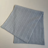 Personalised Grey Pure Cashmere Cable Knit Snood