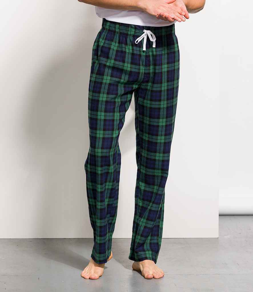Men's Ultra Soft Flannel Plaid Pajama Lounge Pants
