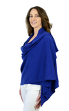 Personalised Royal Blue Pure Cashmere Wrap